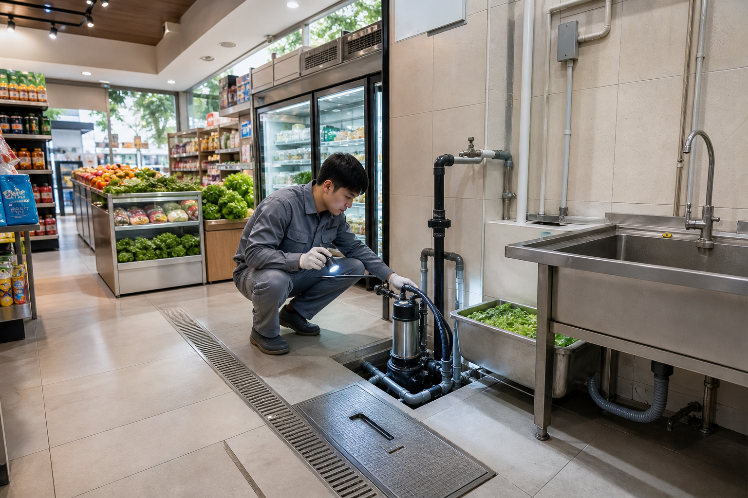 Đặc thù nước thải trong siêu thị mini tại Hà Nội - Máy bơm nước thải - Máy Bơm Nhập Khẩu Chính Hãng