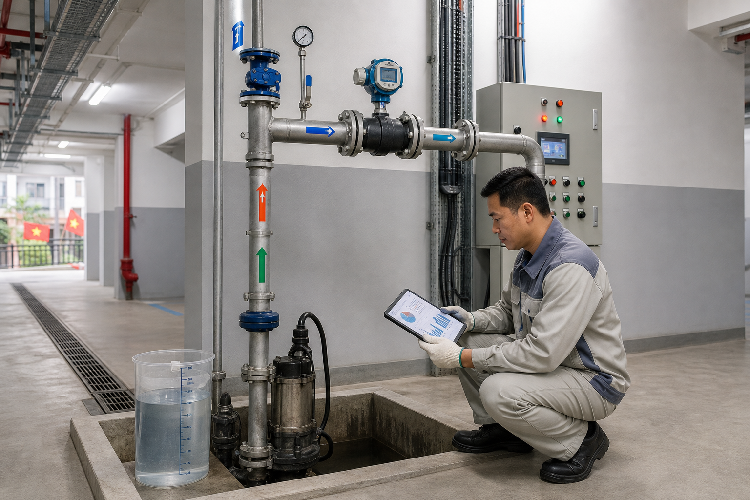 Cách xác định lưu lượng, cột áp và kiểu bơm phù hợp - Máy bơm nước thải - Máy Bơm Nhập Khẩu Chính Hãng