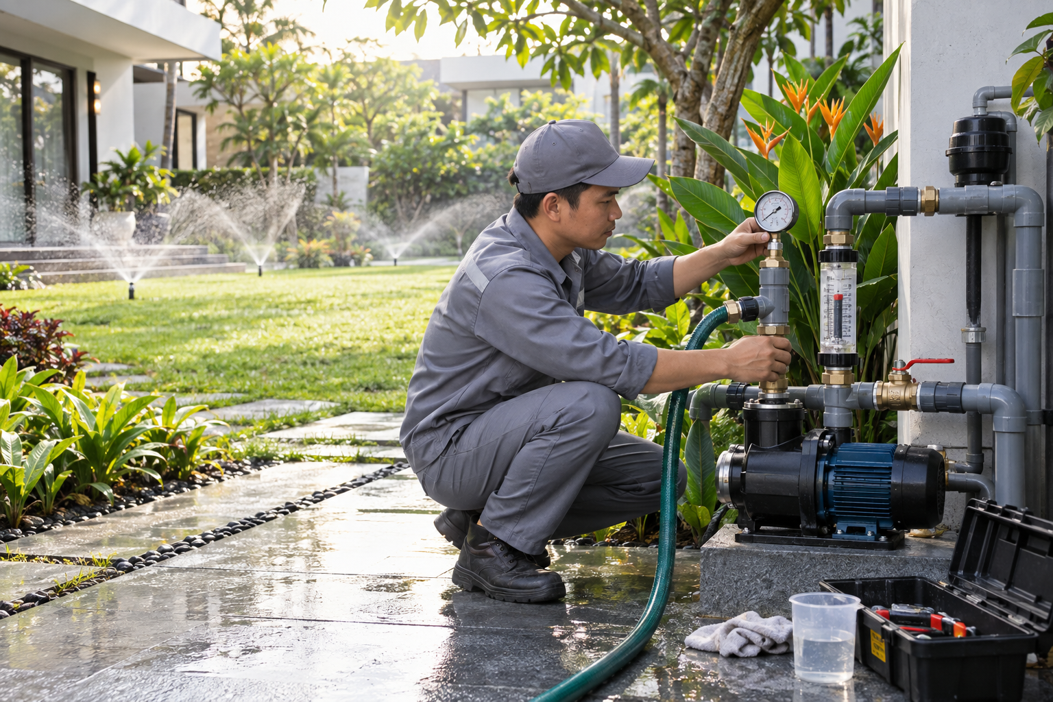 Cách xác định lưu lượng và áp lực trước khi mua bơm - Máy bơm tưới tiêu - Máy Bơm Nhập Khẩu Chính Hãng