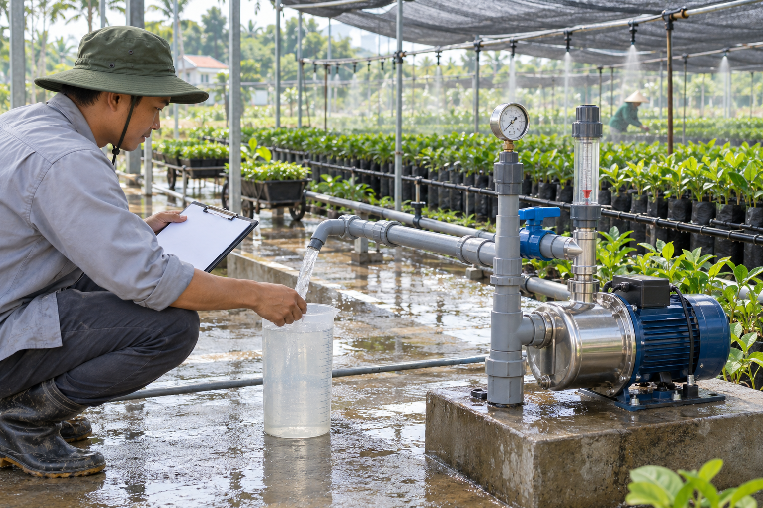 Cách tính lưu lượng và áp lực trước khi mua máy bơm - Máy bơm tưới tiêu - Máy Bơm Nhập Khẩu Chính Hãng