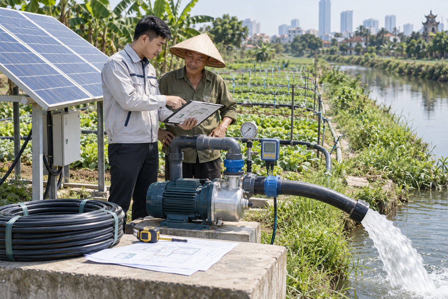 Các thông số cần tính trước khi mua bơm - Máy bơm tưới tiêu - Máy Bơm Nhập Khẩu Chính Hãng