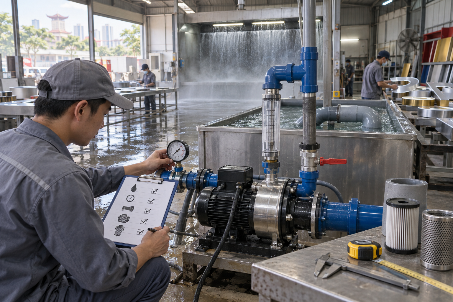 Các thông số cần kiểm tra trước khi chọn máy bơm - Máy bơm công nghiệp - Máy Bơm Nhập Khẩu Chính Hãng
