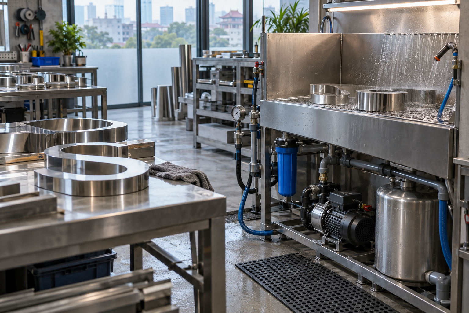 Tiêu chí chọn máy bơm cho môi trường inox và quảng cáo - Máy bơm công nghiệp - Máy Bơm Nhập Khẩu Chính Hãng